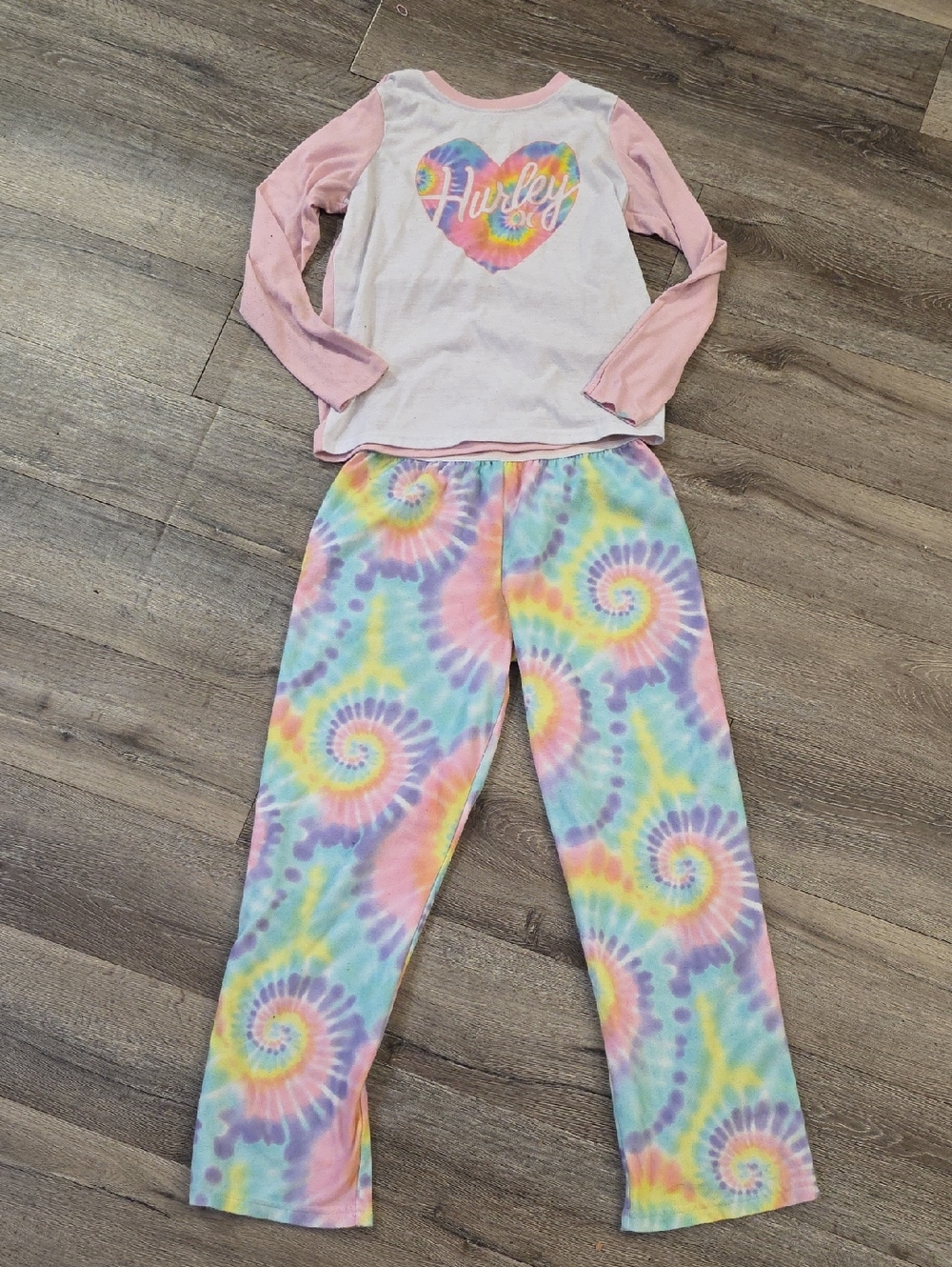 Hurley Girls Pajama Set